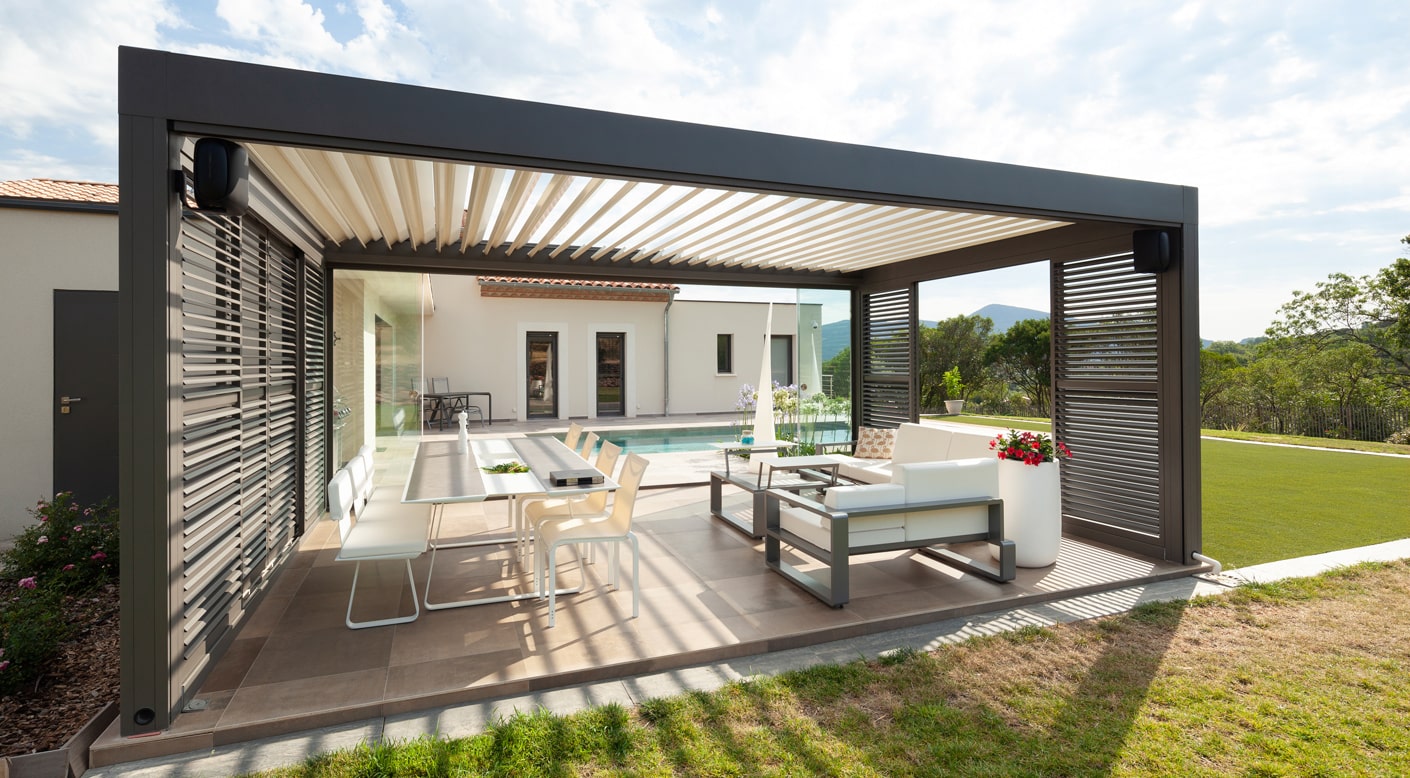 Renson Camargue Singapore The Leading Modern Awning Solution
